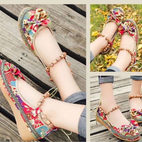 XIRUYI Canvas Ballet Flats size 38 - Picture 5 of 5